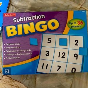 Subtraction game! Never used! Still wrapped!